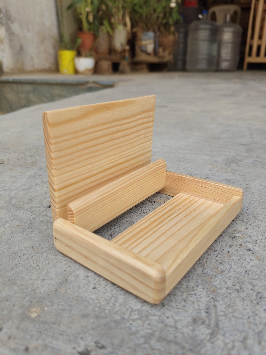 Wooden Card Holder