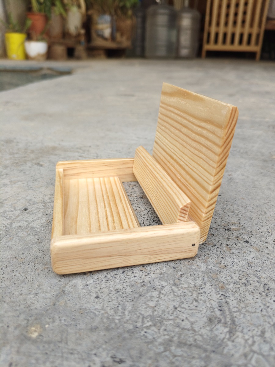Wooden Card Holder