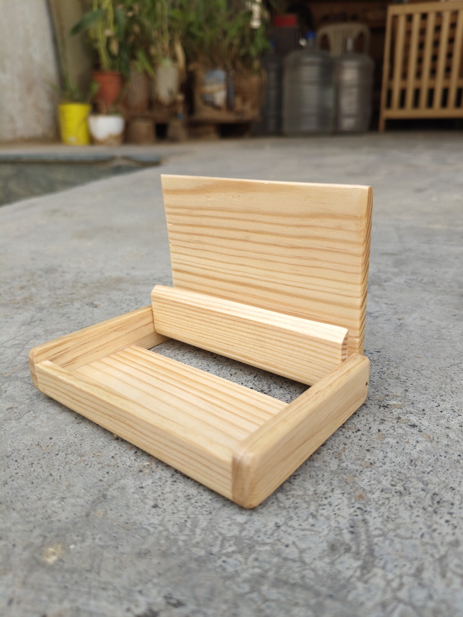 Wooden Card Holder