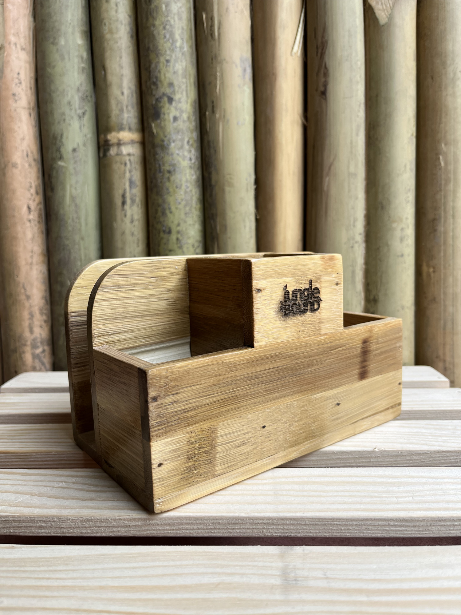 Bamboo Cutlery holder