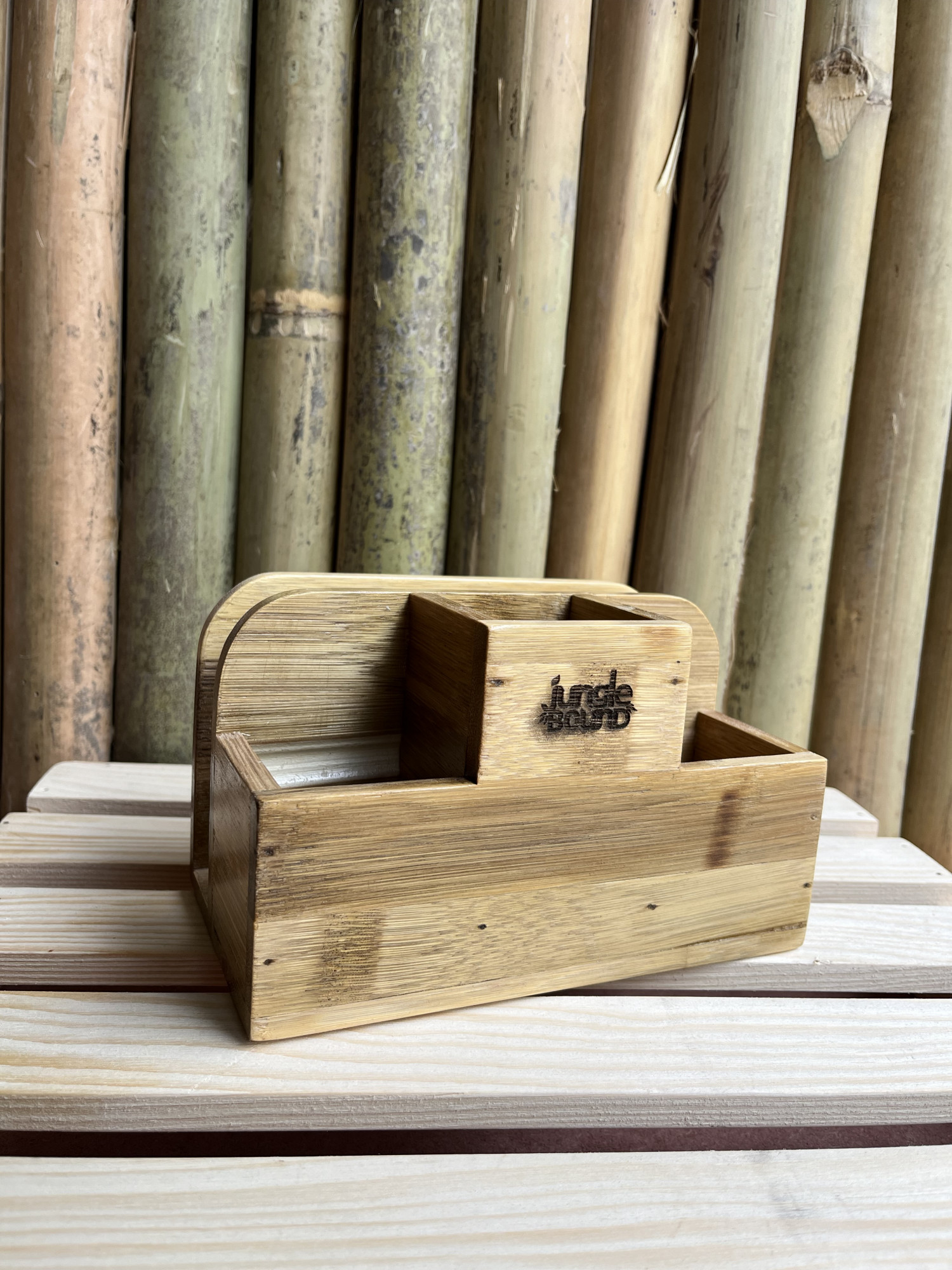Bamboo Cutlery holder