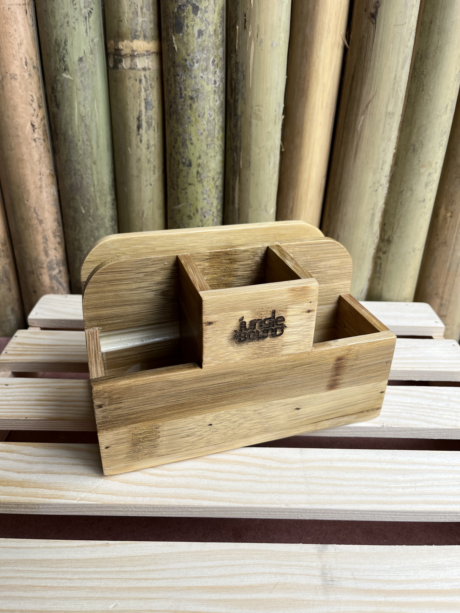 Bamboo Cutlery holder