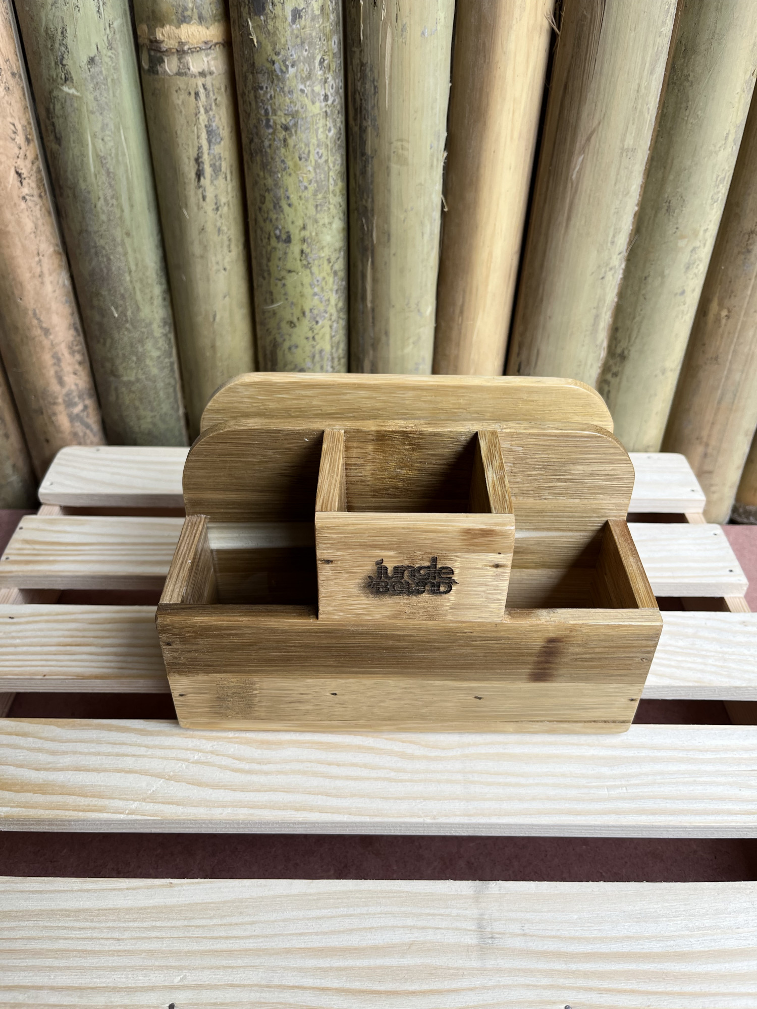Bamboo Cutlery holder