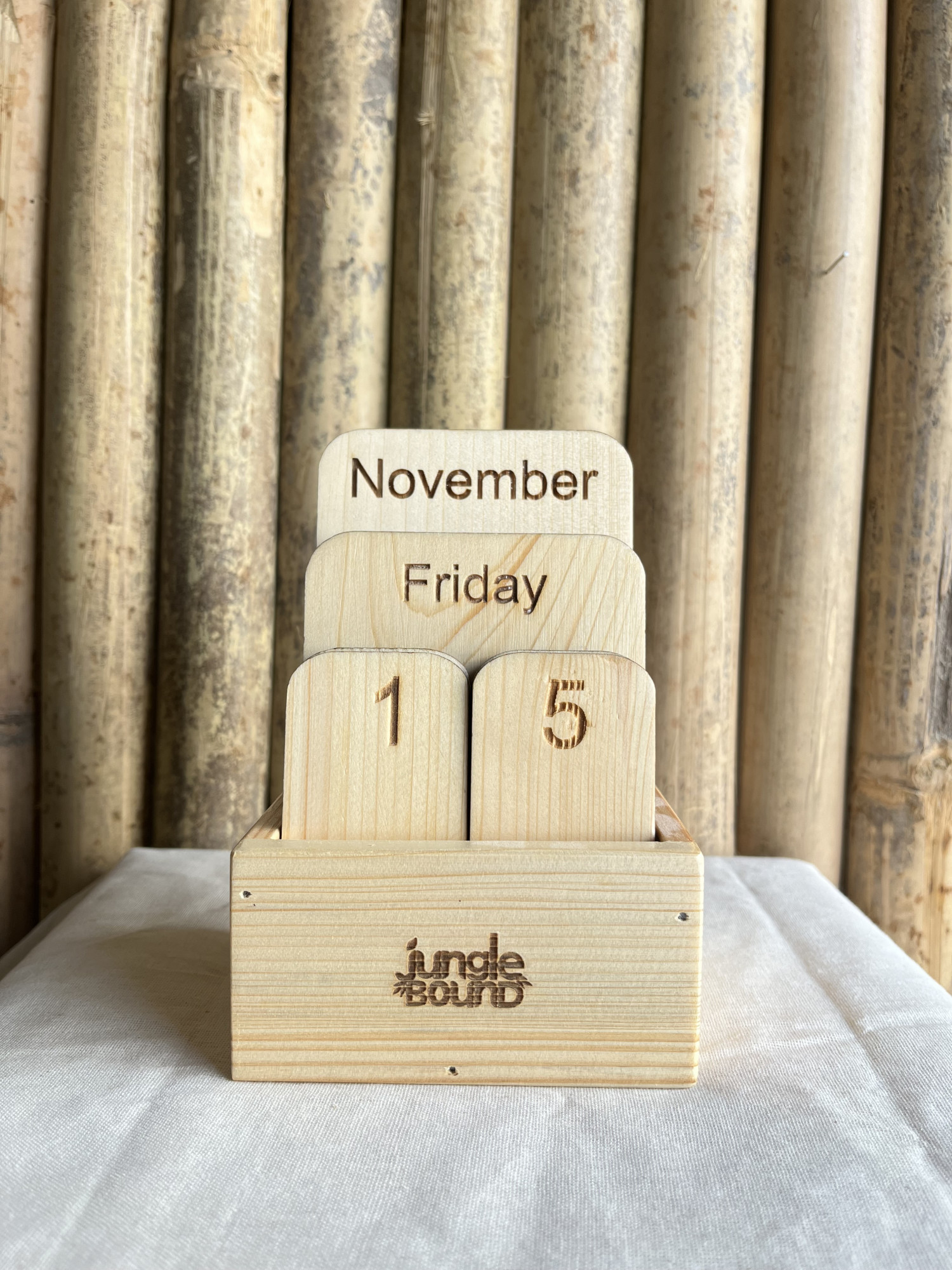 Wooden Perpetual Calendar