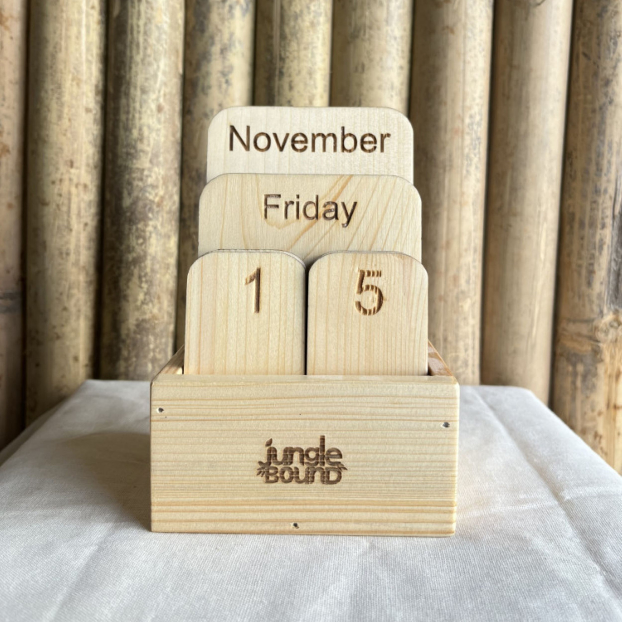 Wooden Perpetual Calendar