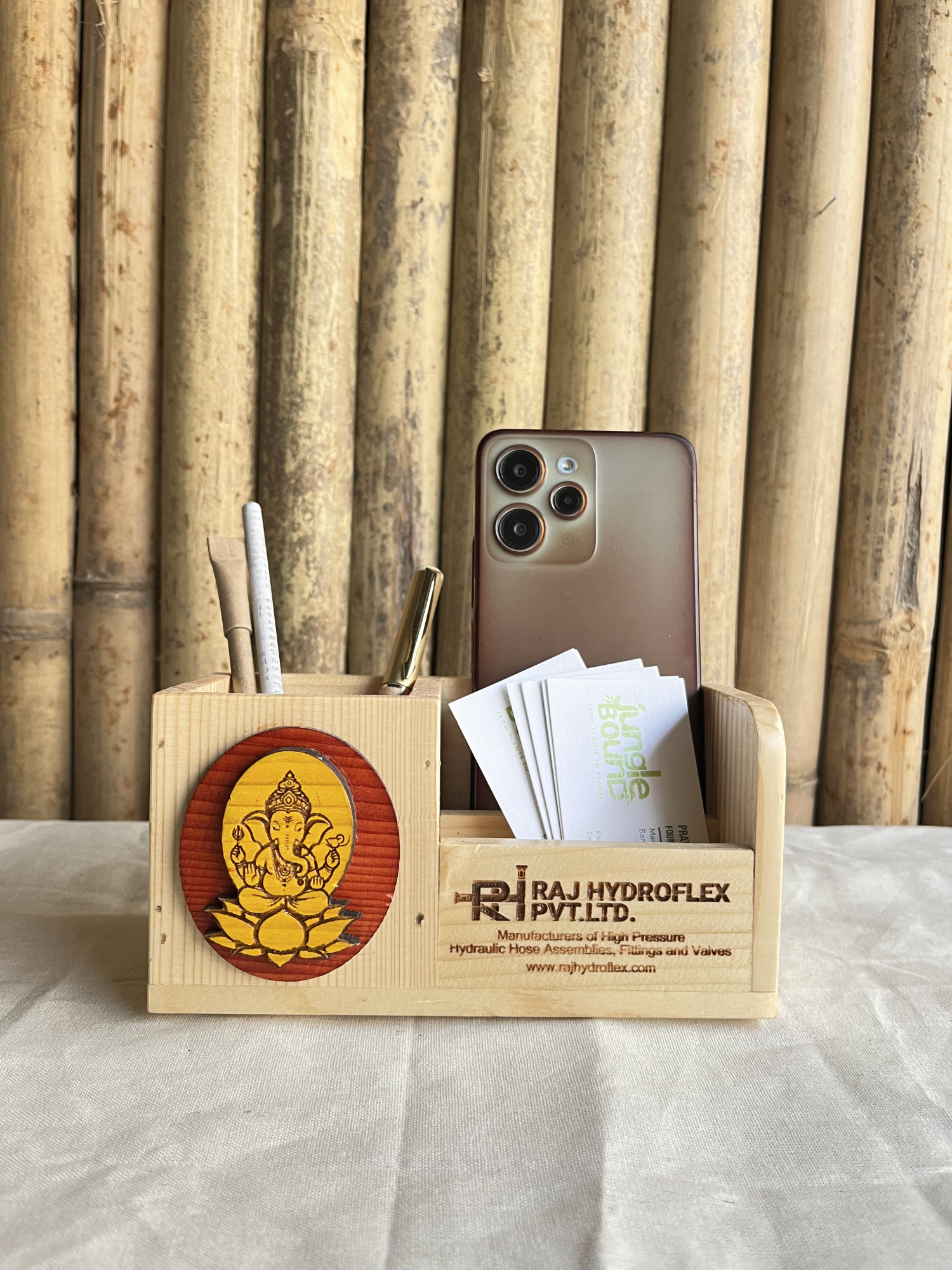 Wooden Desk Organizer