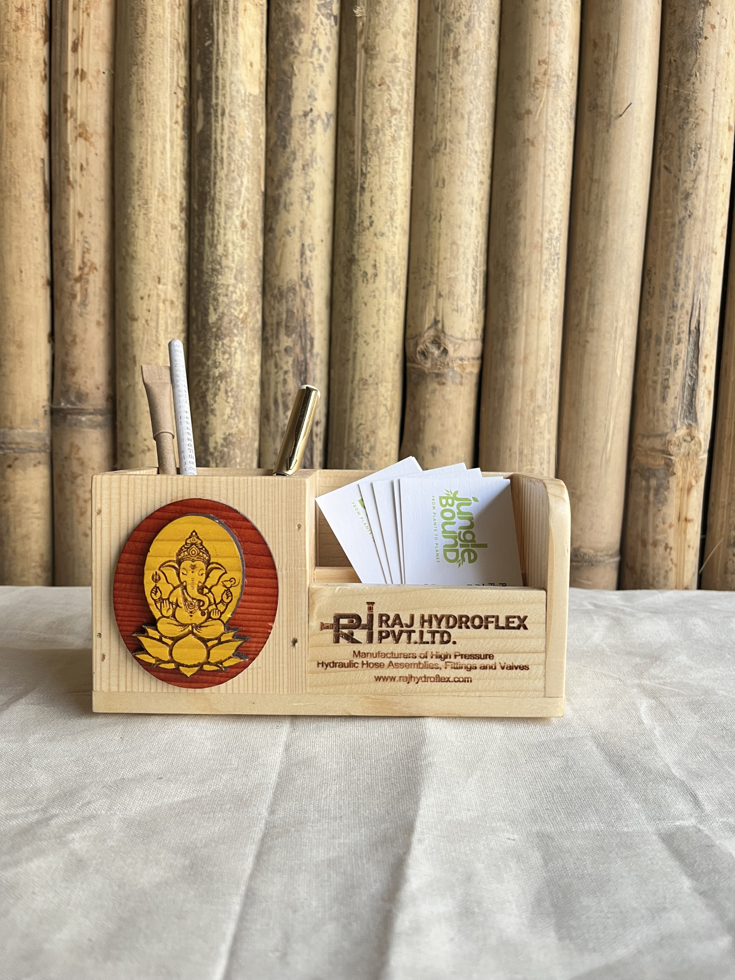 Wooden Desk Organizer