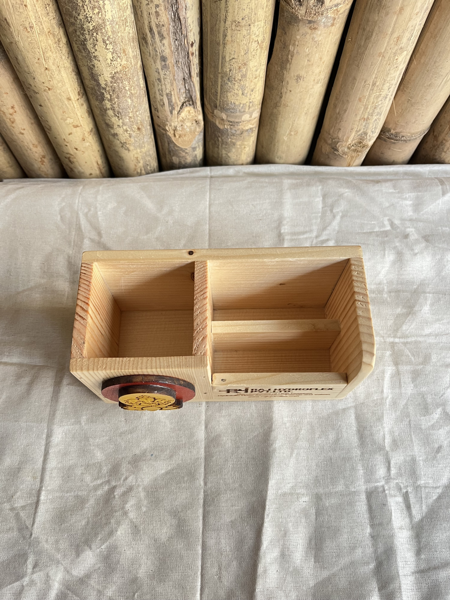 Wooden Desk Organizer