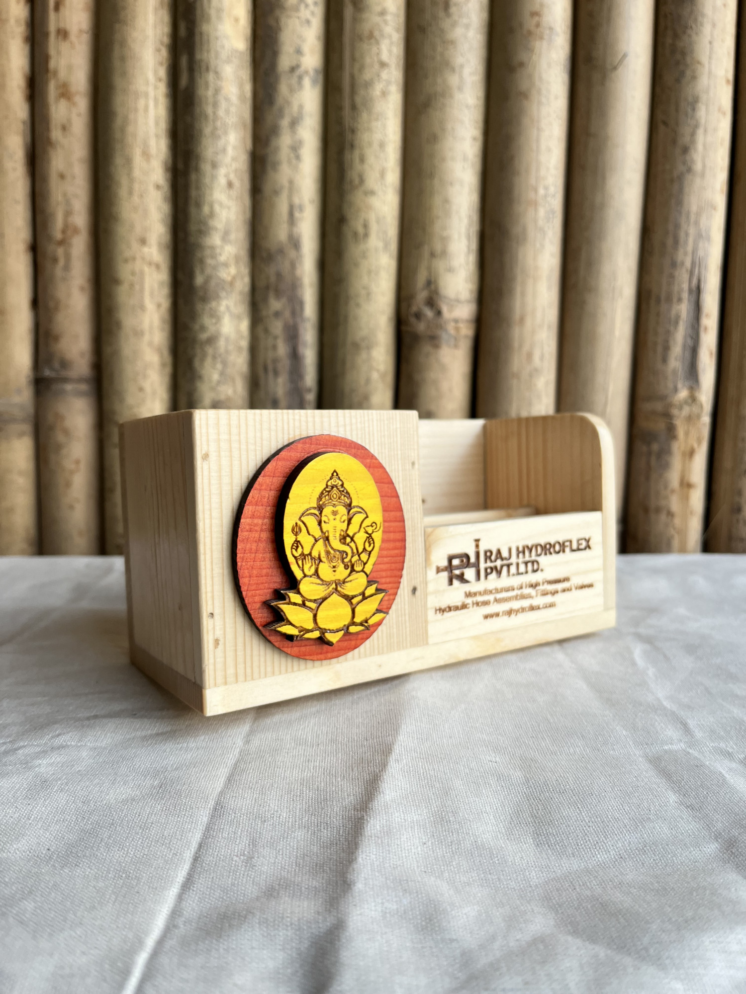 Wooden Desk Organizer