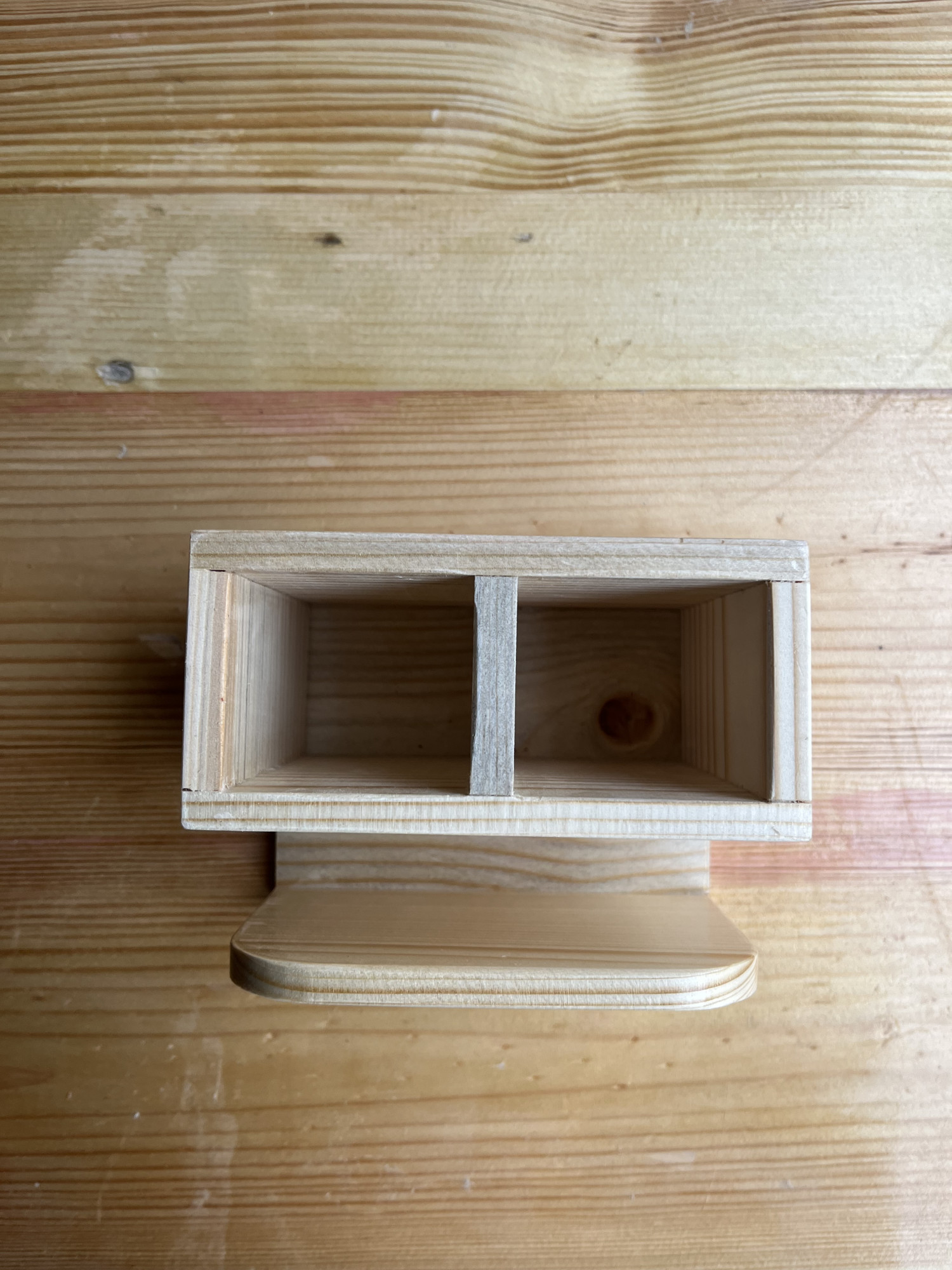Wood Cutlery Stand