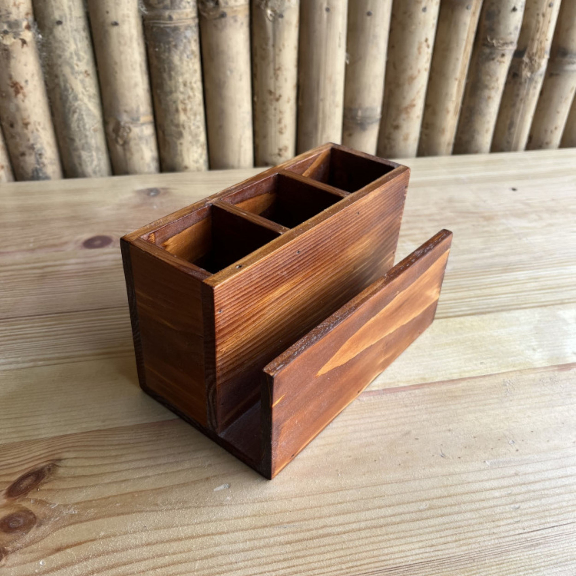 Wooden Cutlery Stand