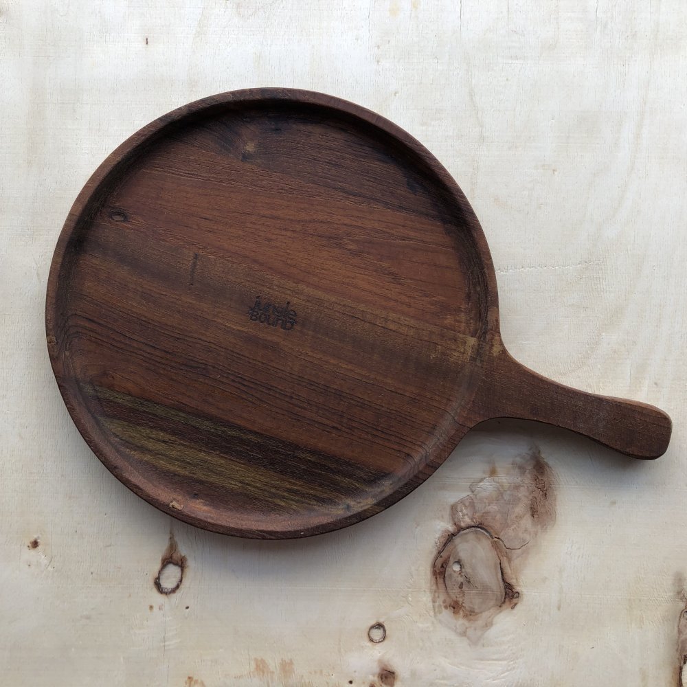 Image of Teak Wood Pizza Platter