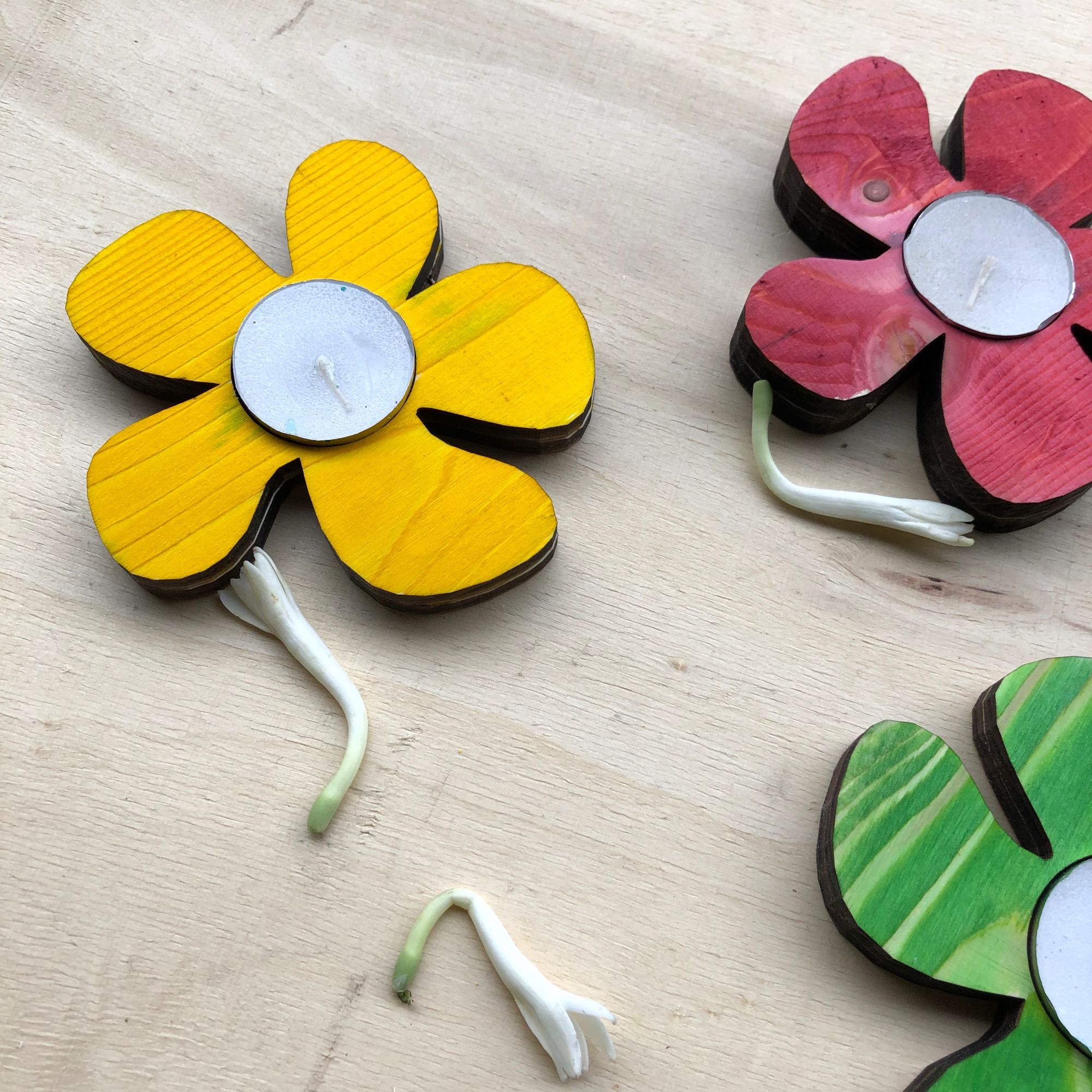 Flower Candle Holder