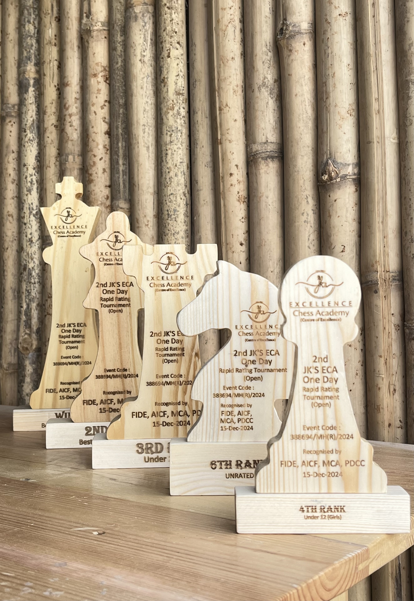 Wooden King Trophy