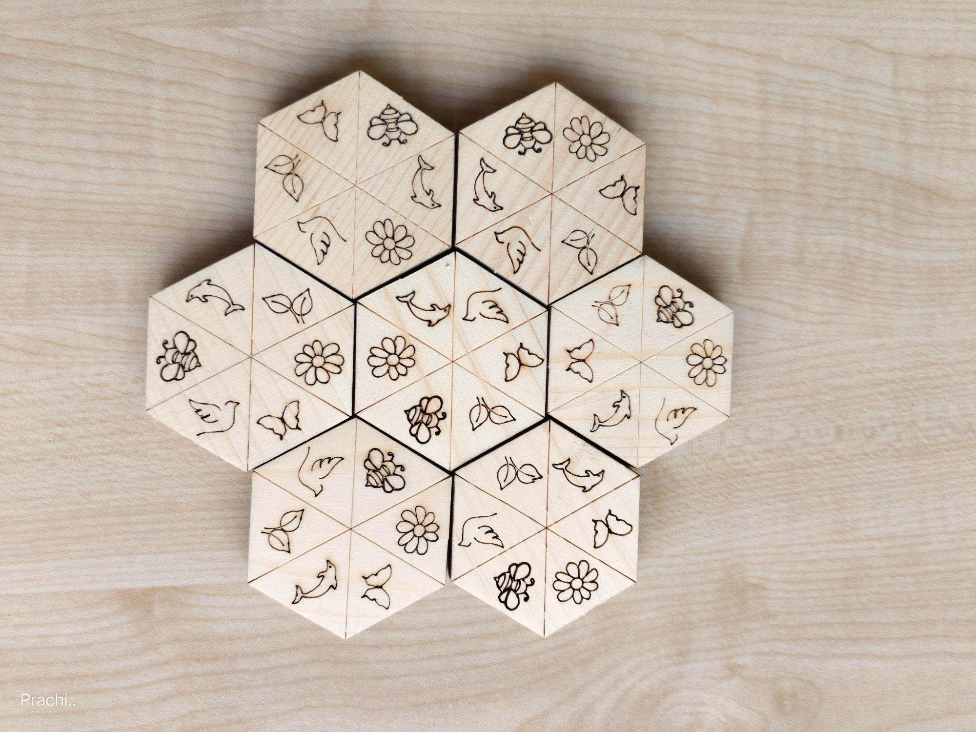 Wooden Brain Game
