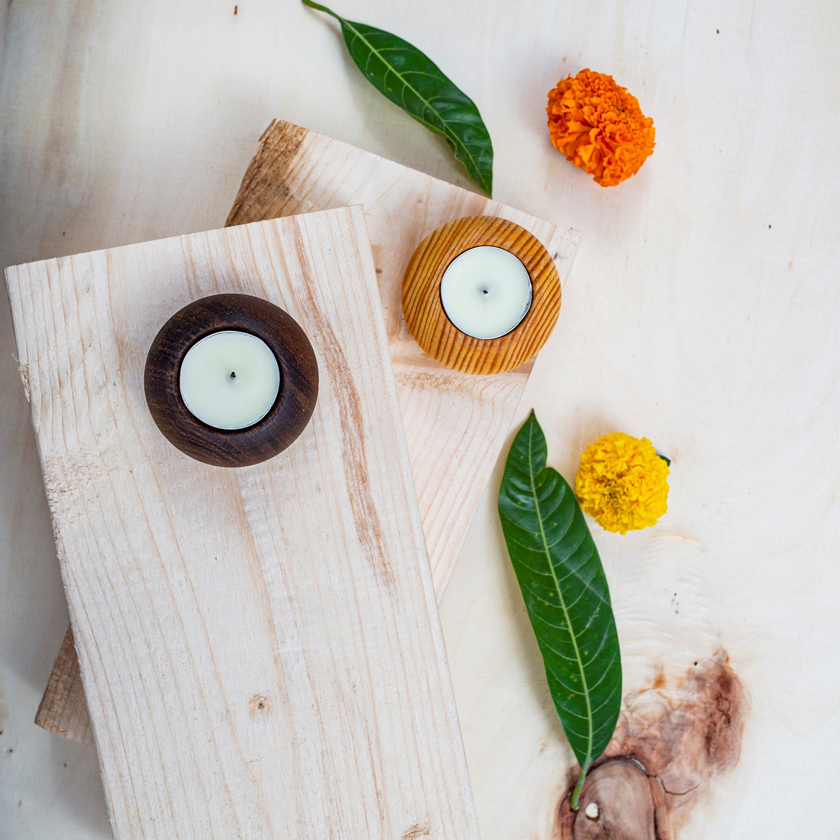 Decorative Candle Holder - Set of 3