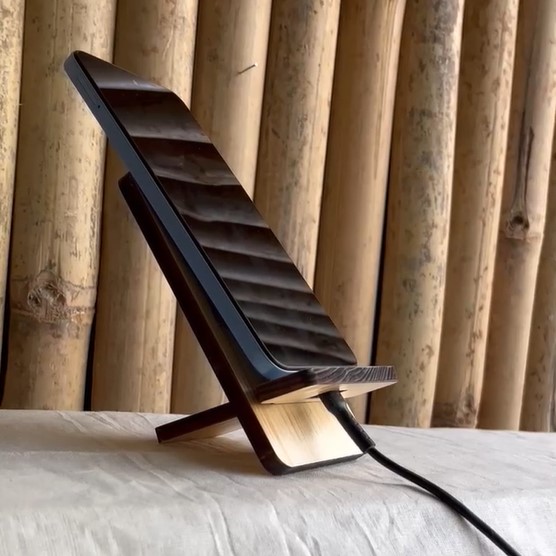 Wooden Phone Stand