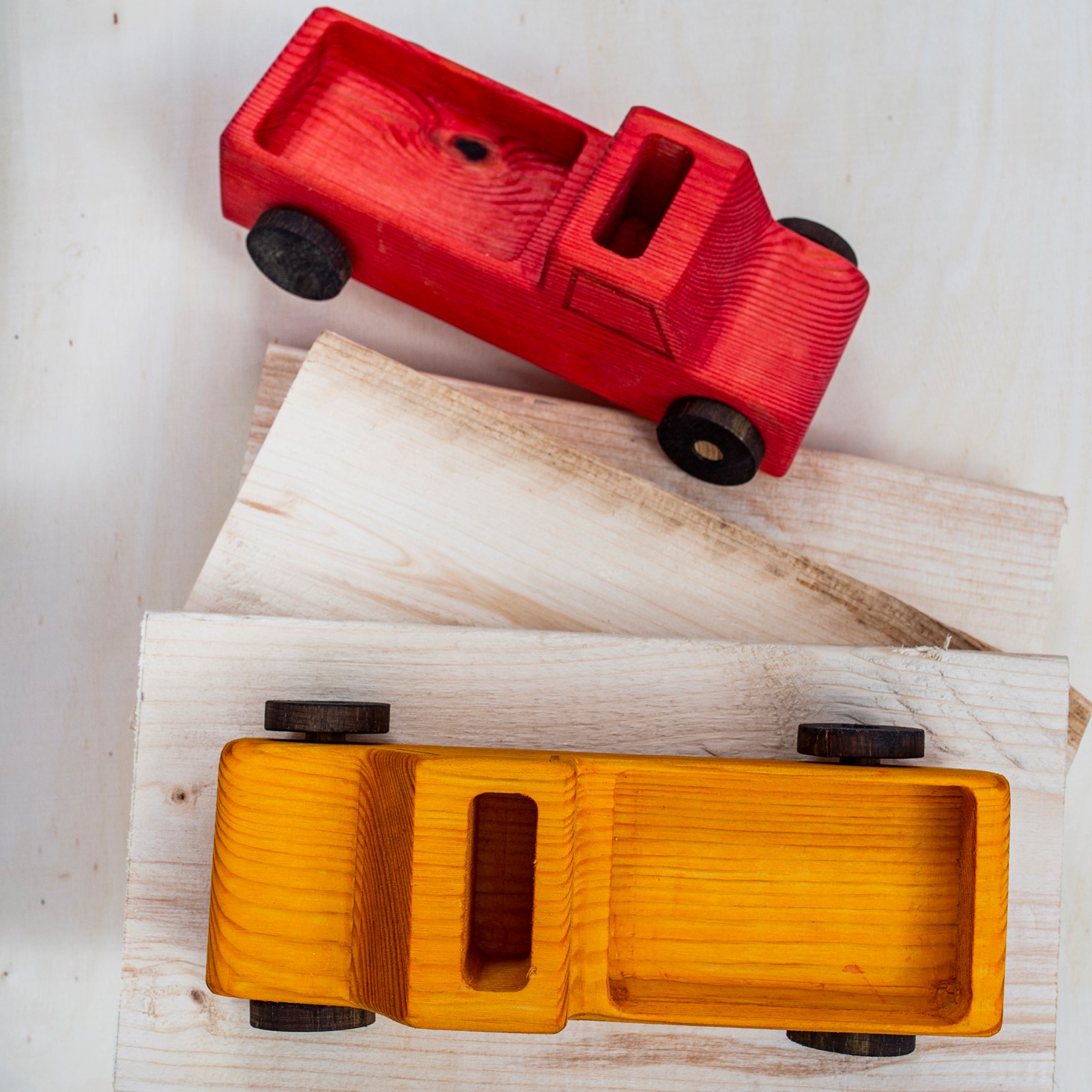 Wooden Toy Truck