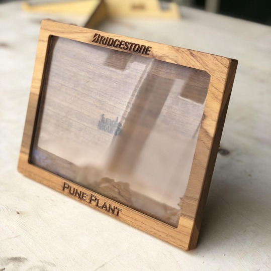 Teak Wood Photo Frame