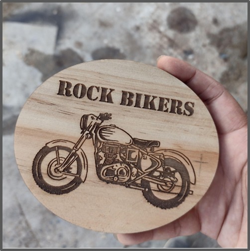 Wooden Fridge Magnets