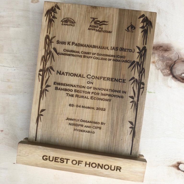 Bamboo MementoTrophy