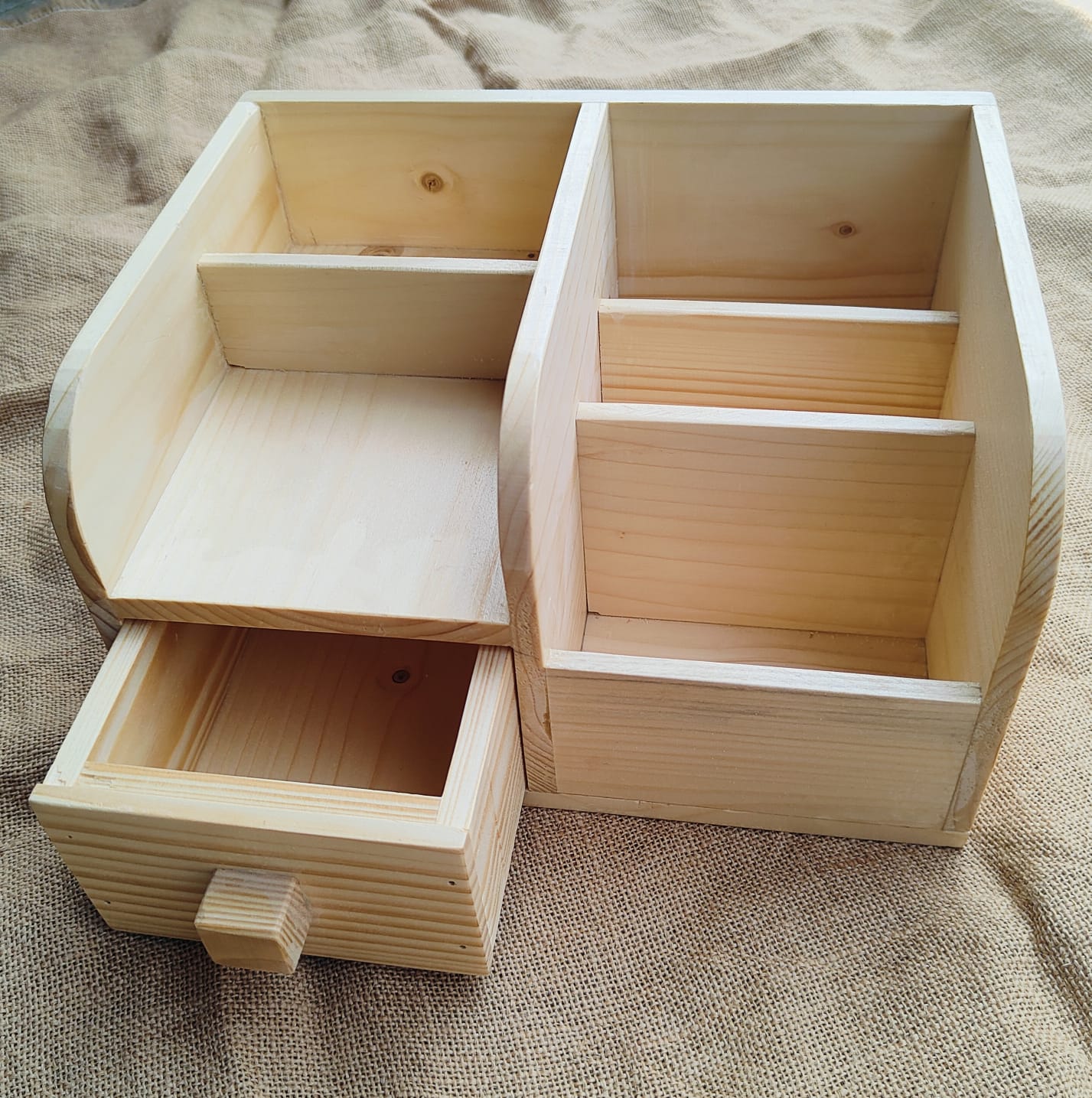 Wooden Desk Organizer