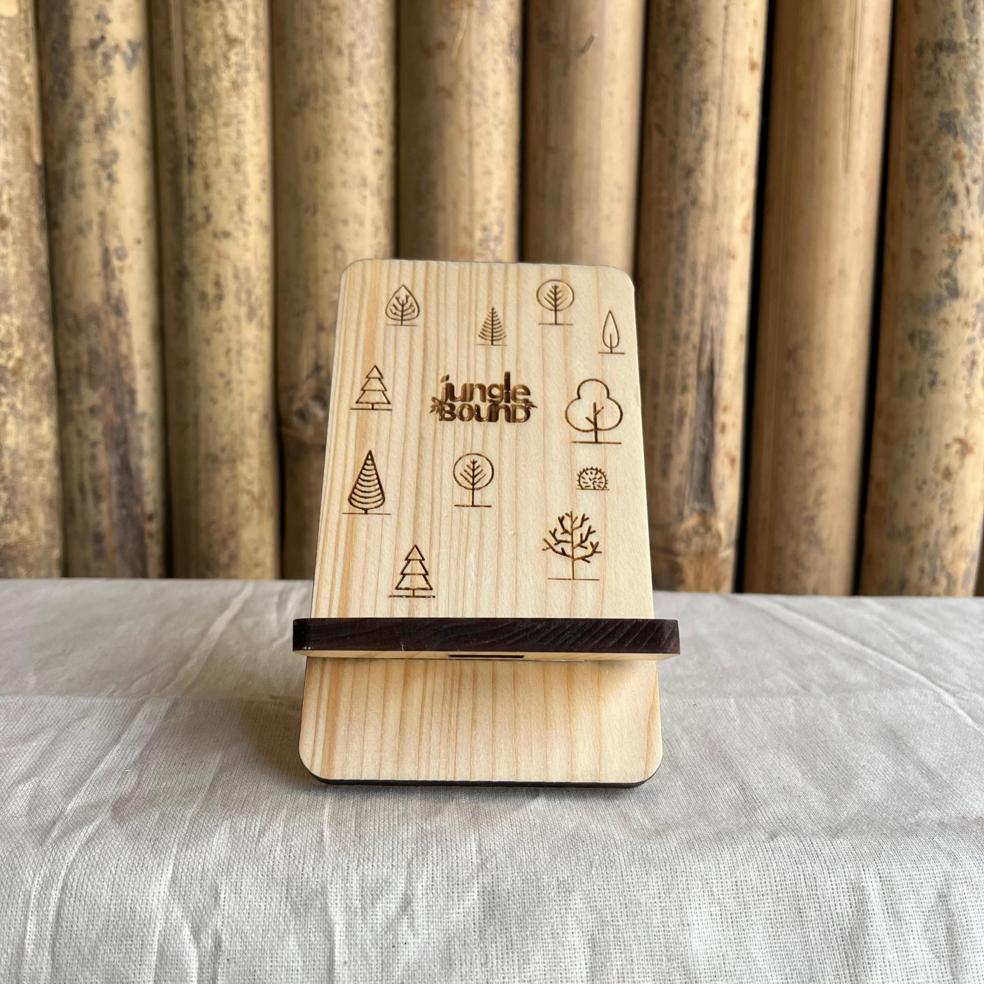 Wooden Phone Stand