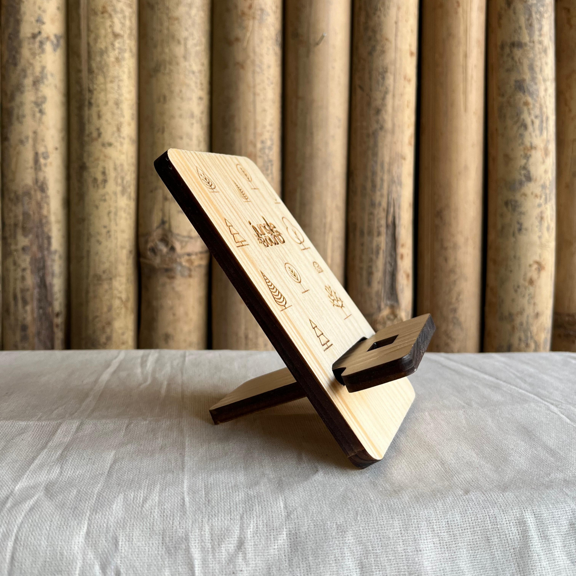 Wooden Phone Stand