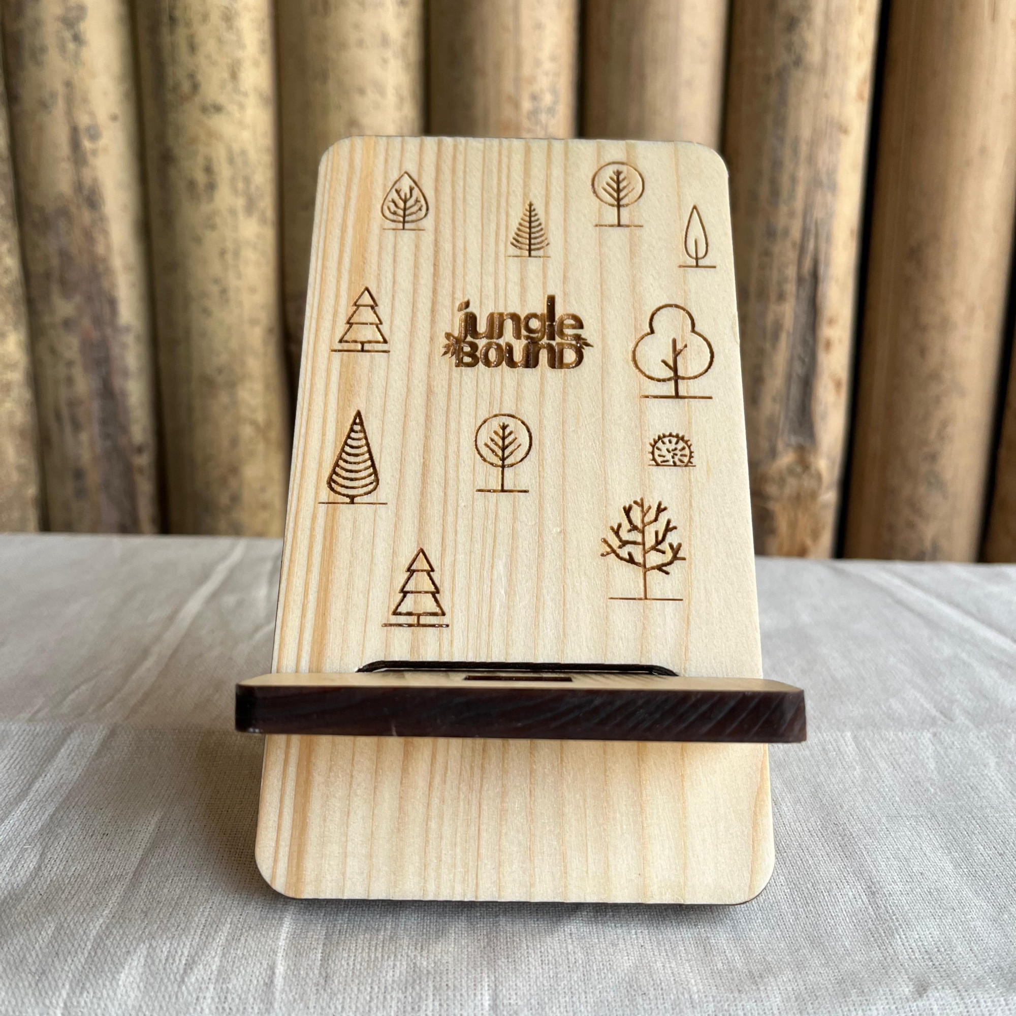 Wooden Phone Stand