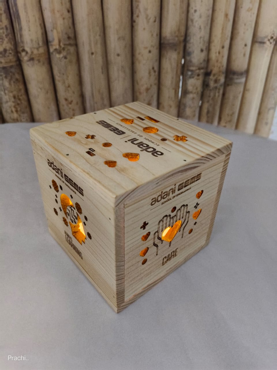 Wooden Night Lamp