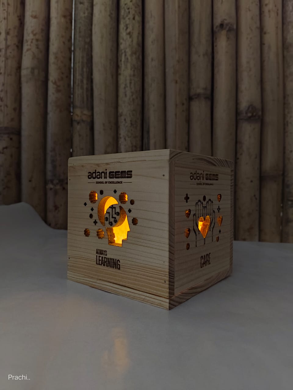 Wooden Night Lamp