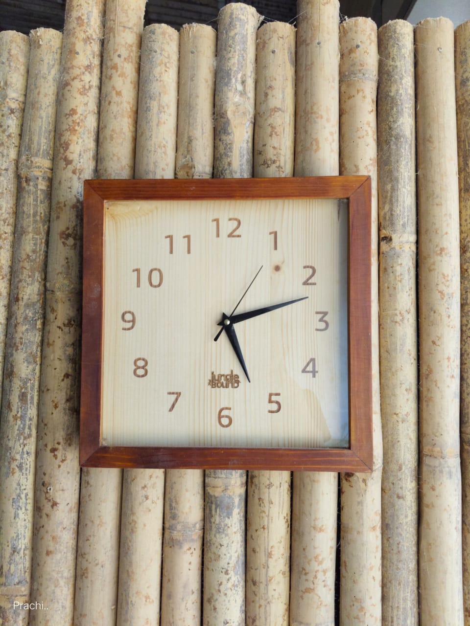Wooden Wall Clock