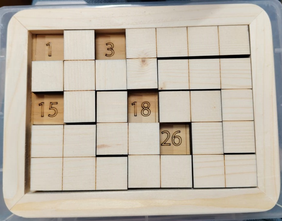 Wooden Brain Game