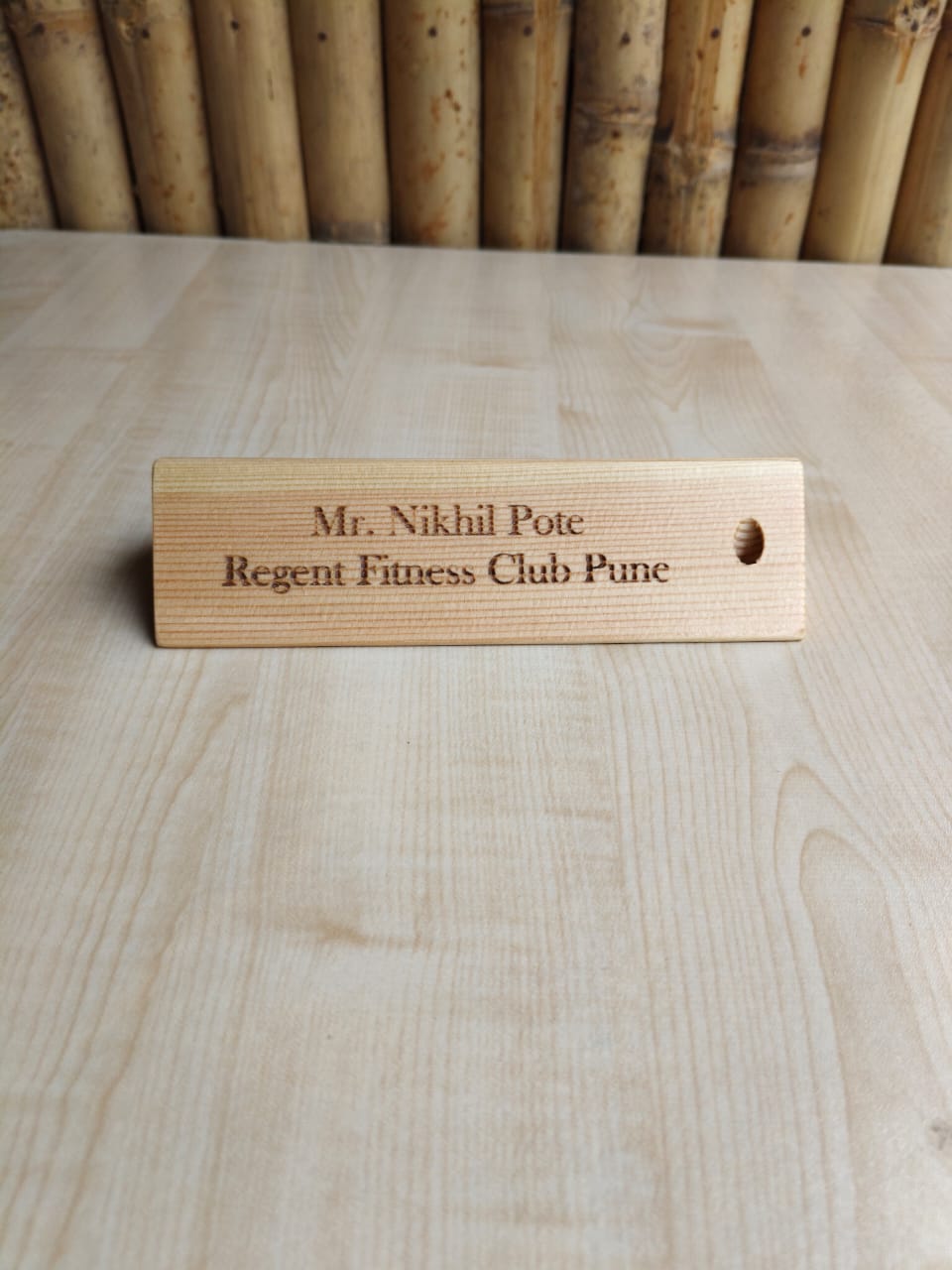 Wooden Pen Holder