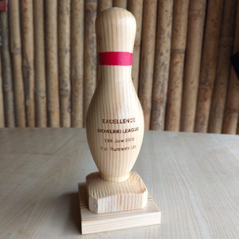 Eco-friendly Bowling Trophy