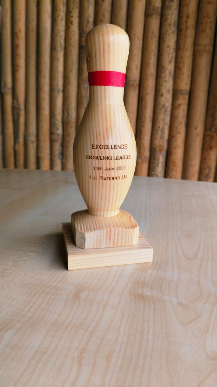 Eco-friendly Bowling Trophy