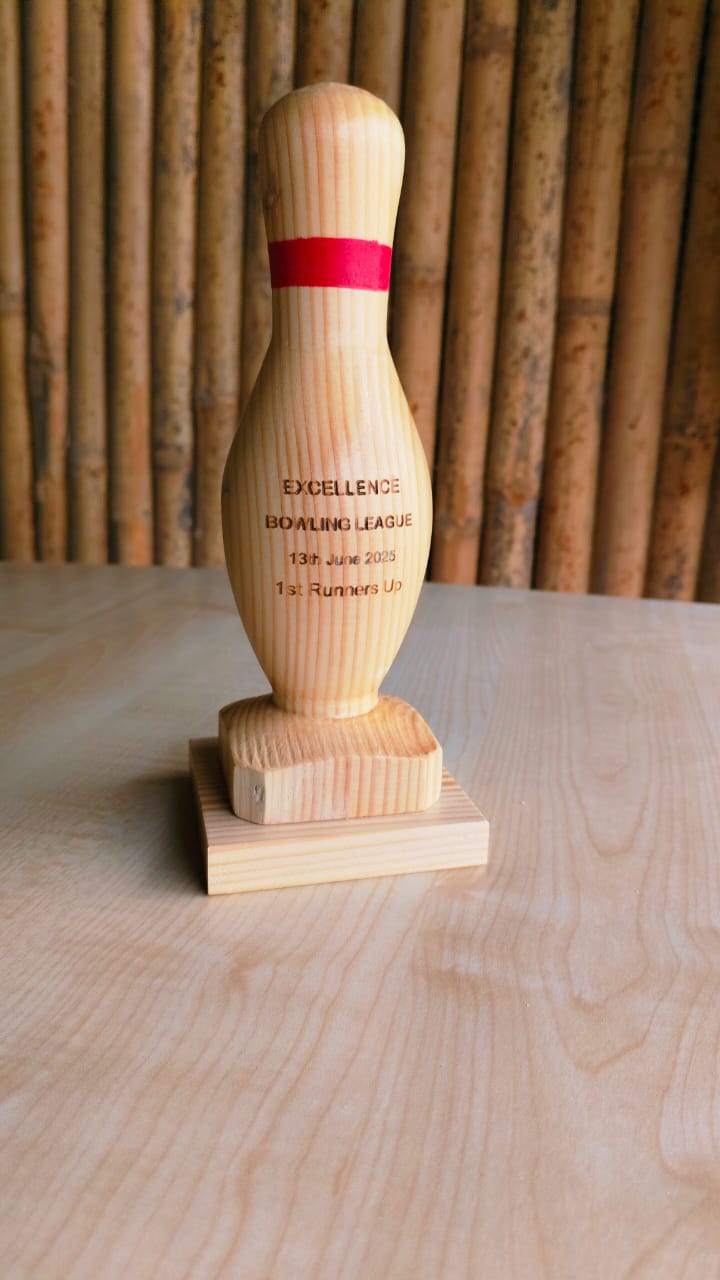 Eco-friendly Bowling Trophy
