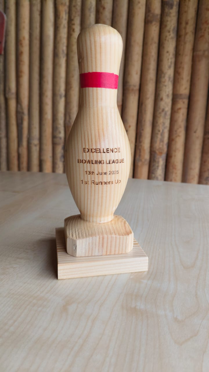 Eco-friendly Bowling Trophy