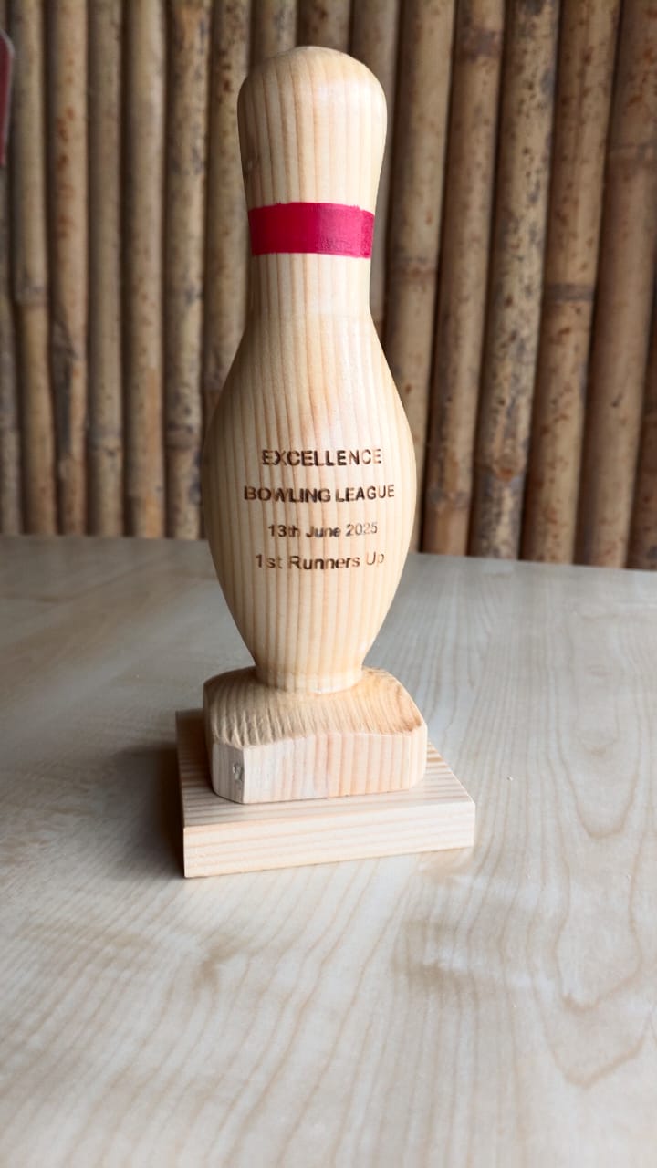 Eco-friendly Bowling Trophy