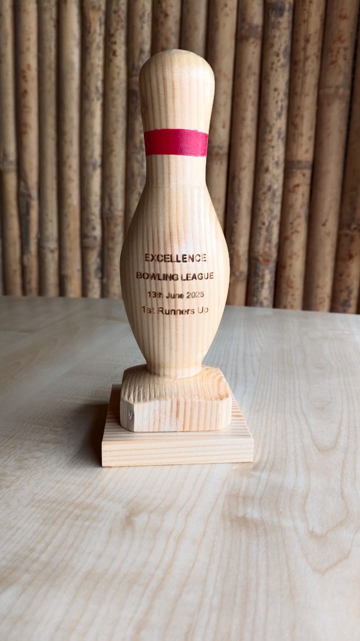 Eco-friendly Bowling Trophy