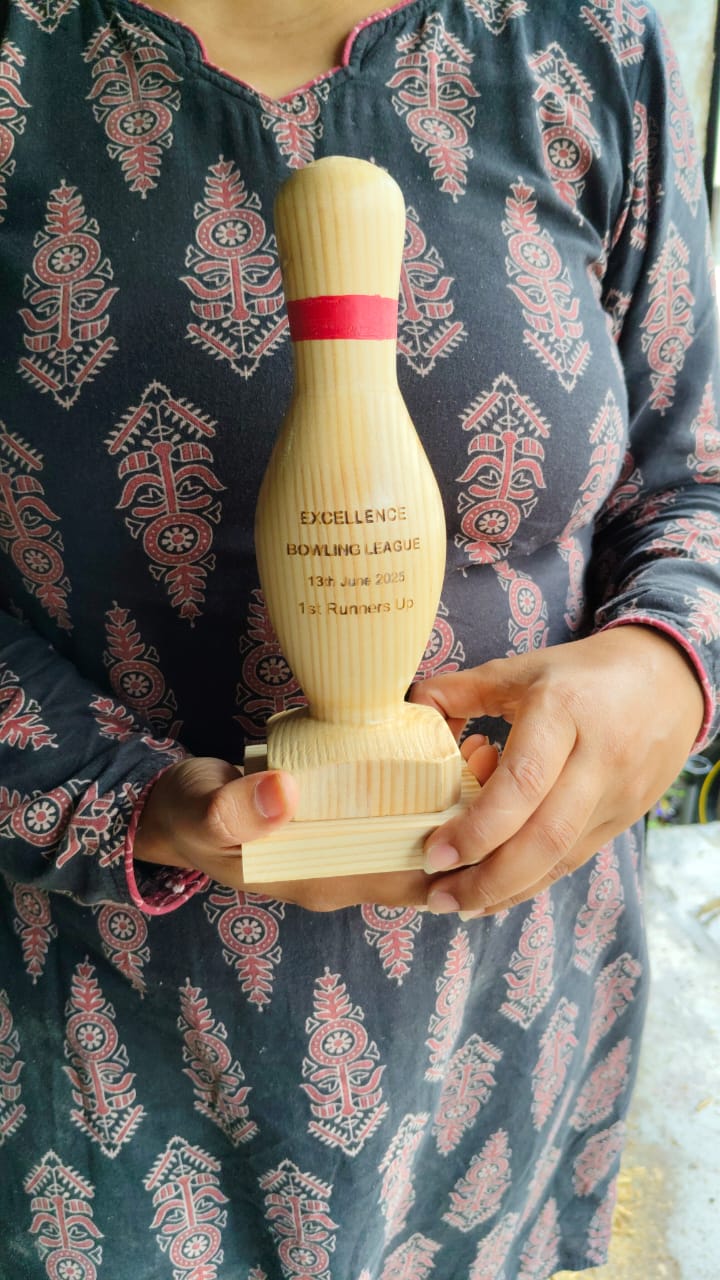 Eco-friendly Bowling Trophy