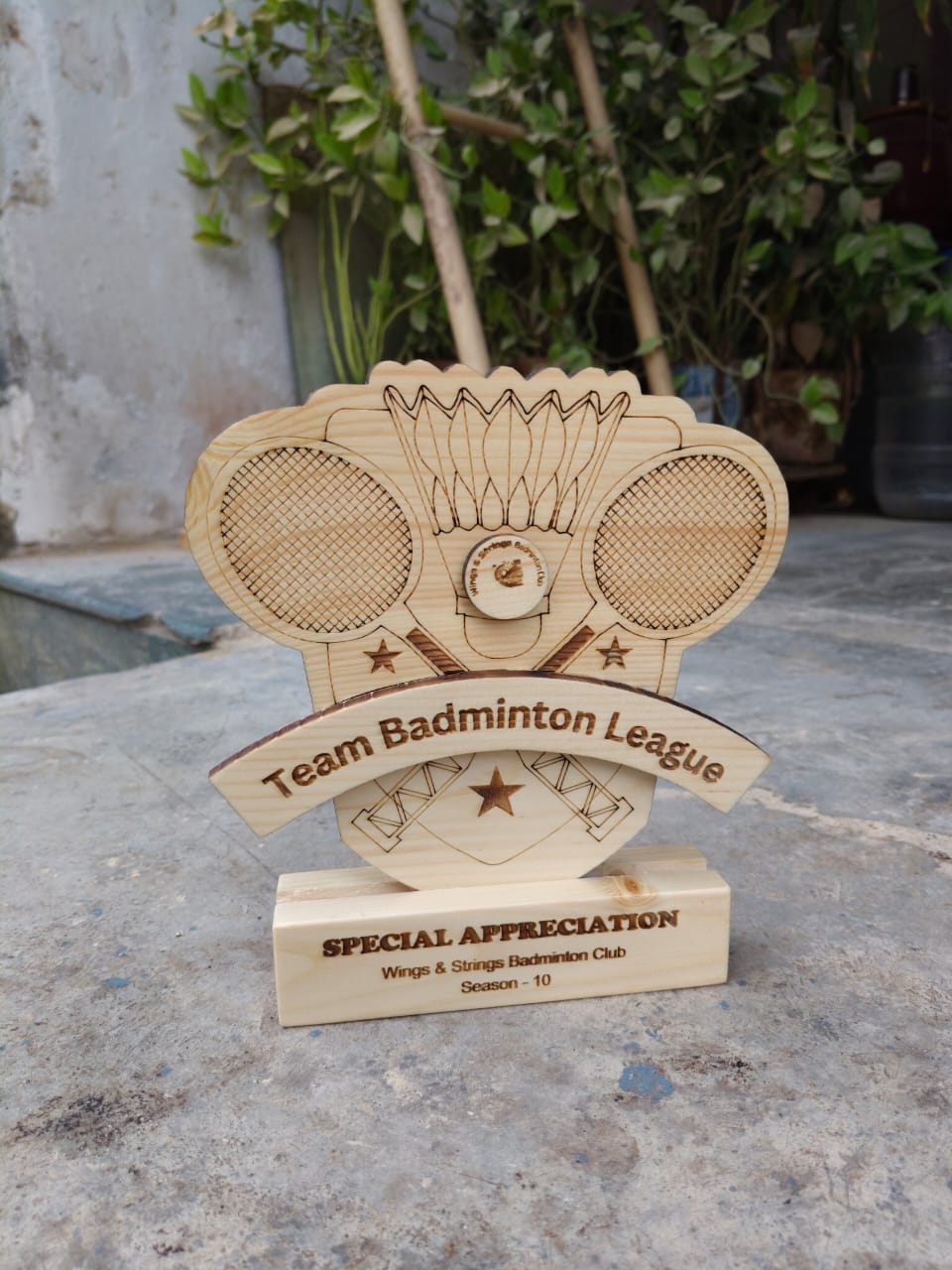 Wooden Trophy