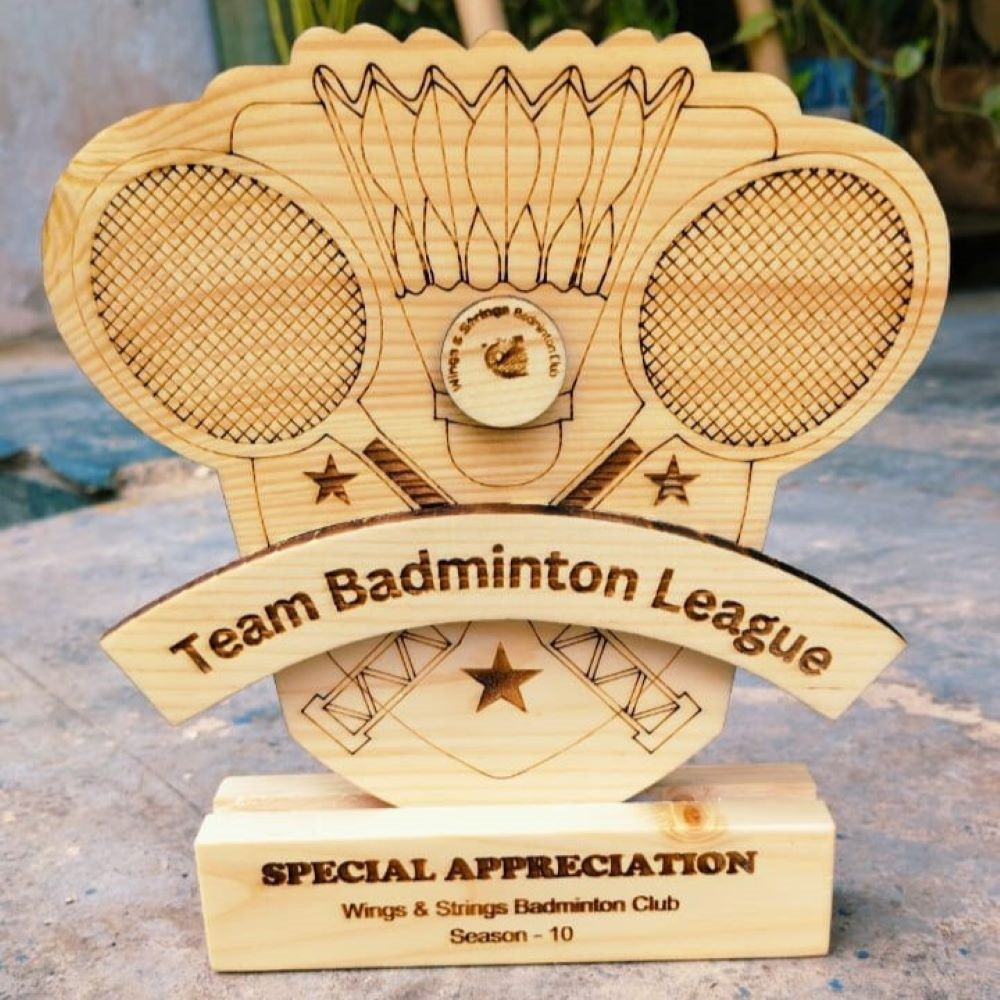 Image of Wooden Trophy
