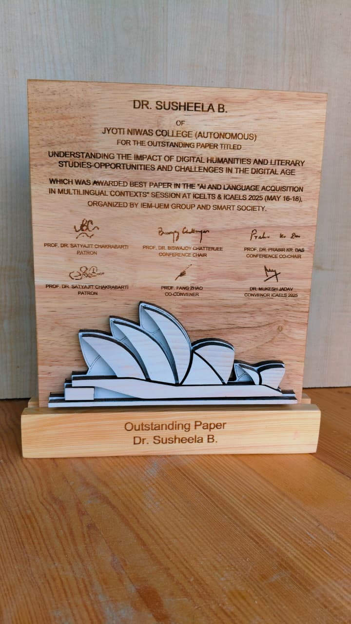 Eco-Friendly Trophy