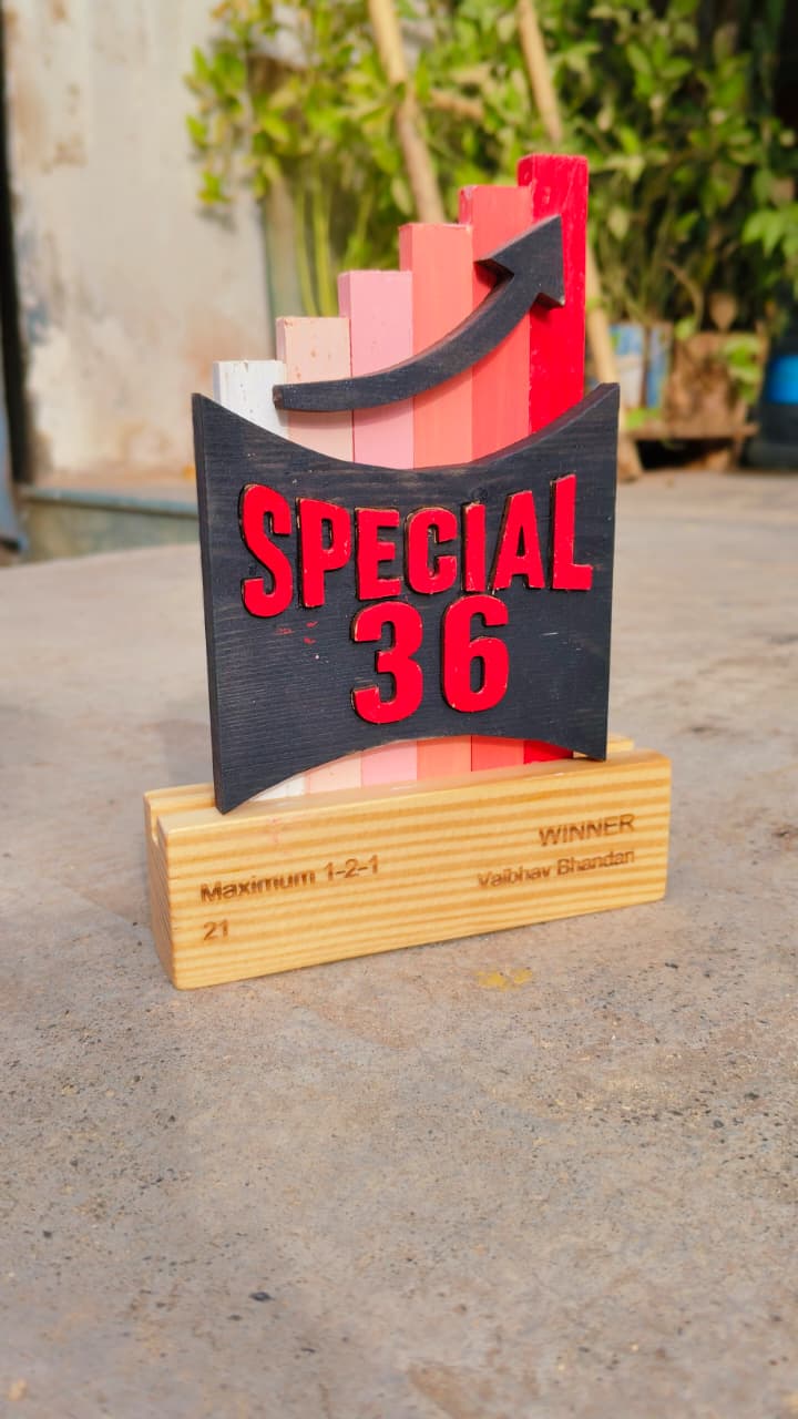 Wooden Trophy