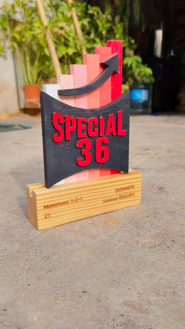 Wooden Trophy