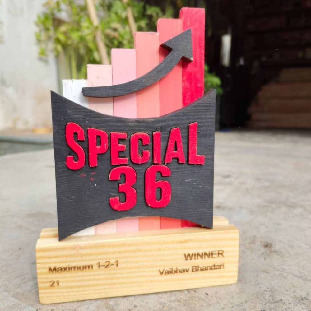 Wooden Trophy