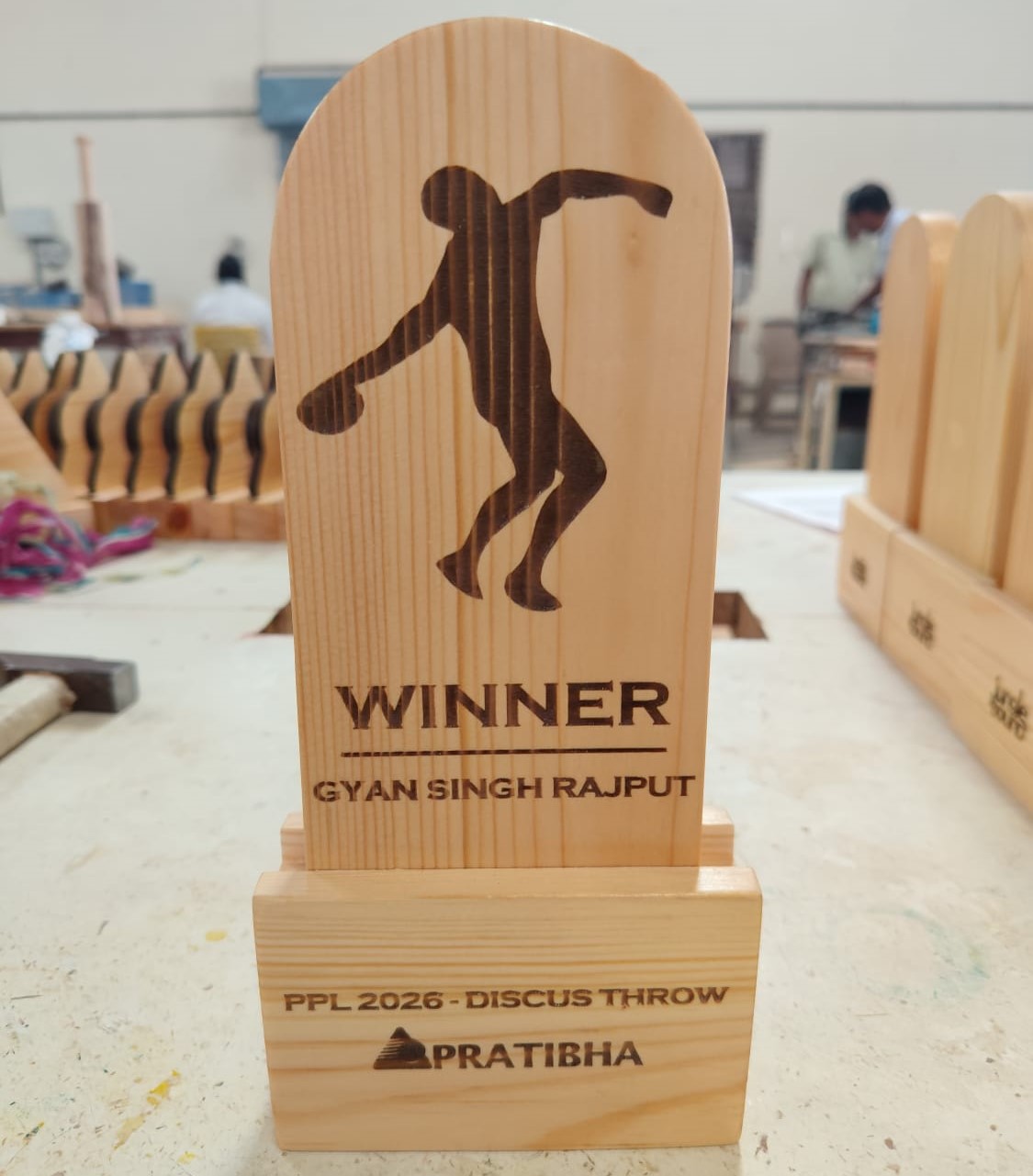 Eco-friendly Sports Trophy