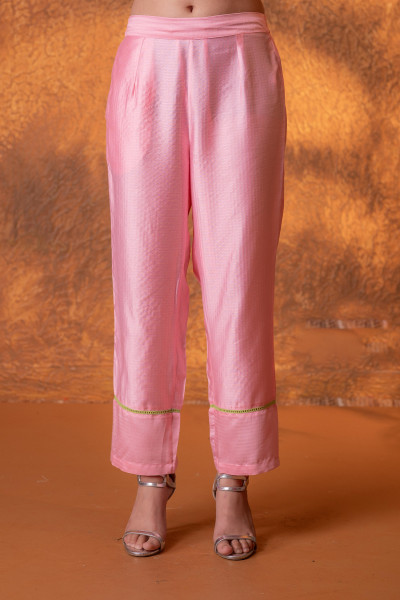 Peach Bloom Tassel Kurta Co-Ord