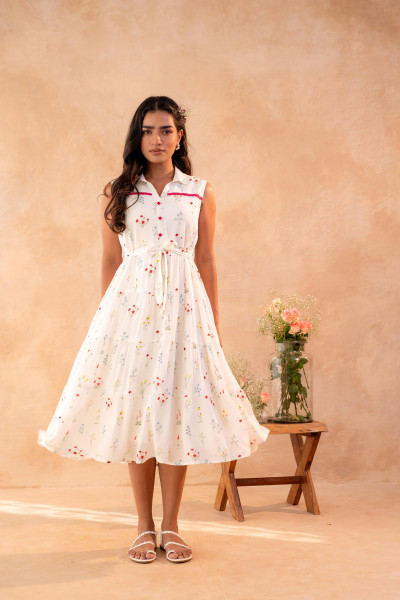 Whisper Bloom Summer Dress